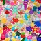 100 Charms Mix, Huge Variety of Assorted Acrylic Resin & Other Cute Charms, Mixed Media, Adorabilities